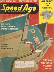 SPEED AGE 1957 JAN - GM FUEL INJECTION, HISTORY OF STOCK CAR RACING*